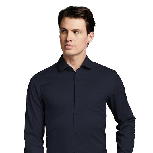 formal shirt cotton black